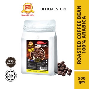 Kluang TV Coffee Arabica Roasted Coffee Bean (500gm)